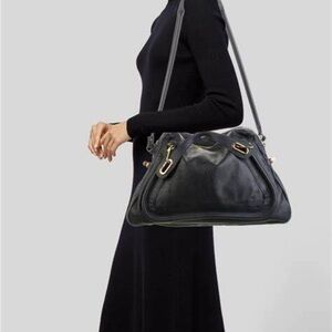 Chloe Calfskin Marcie Crossbody Bag- Large